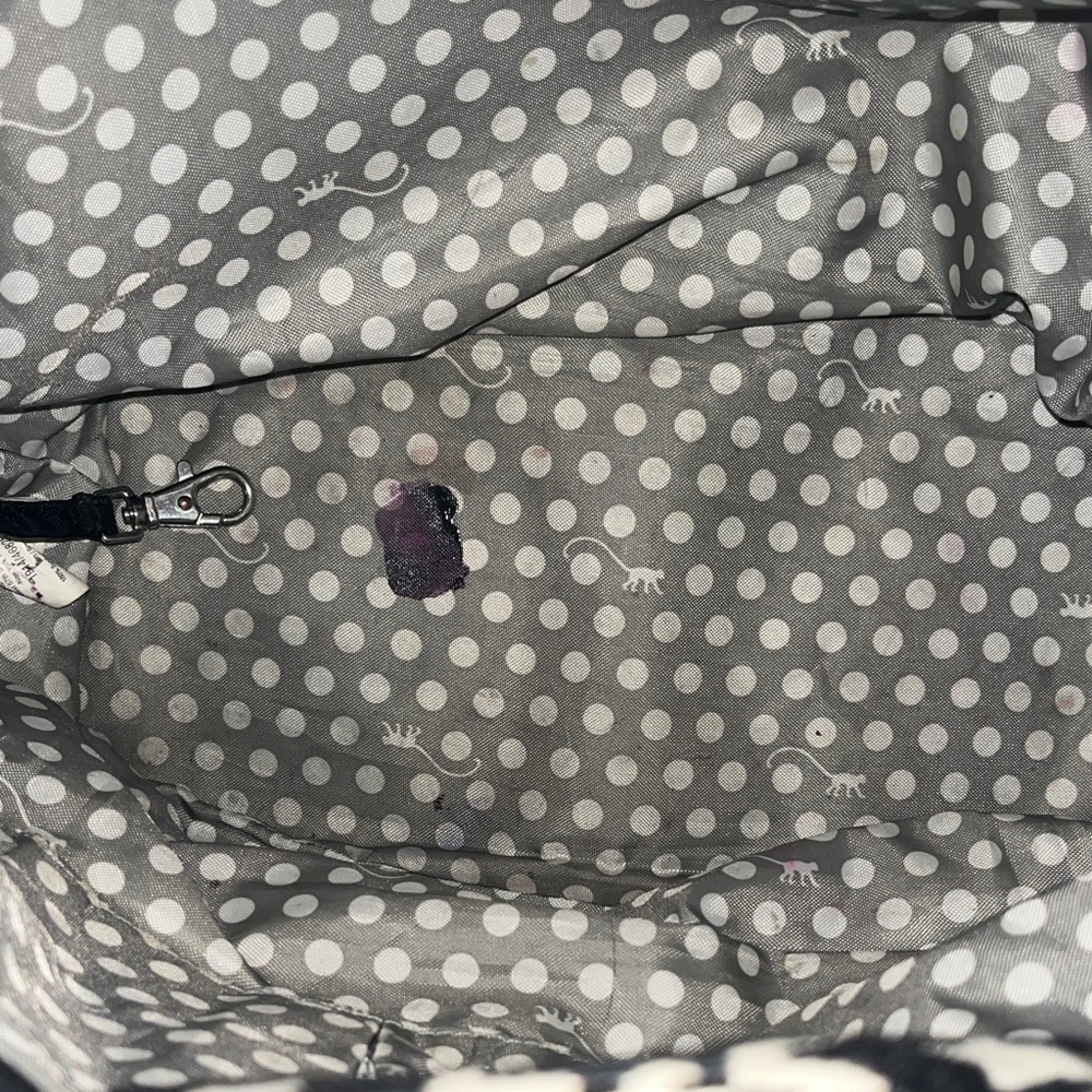 Kipling Monochrome Houndstooth Backpack - image 3